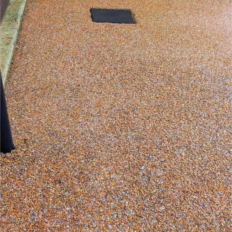 After: Resin bound area clean, Wigan