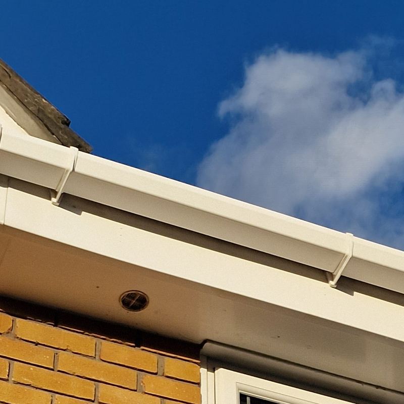 After: Gutter front and fascia clean, Prescot
